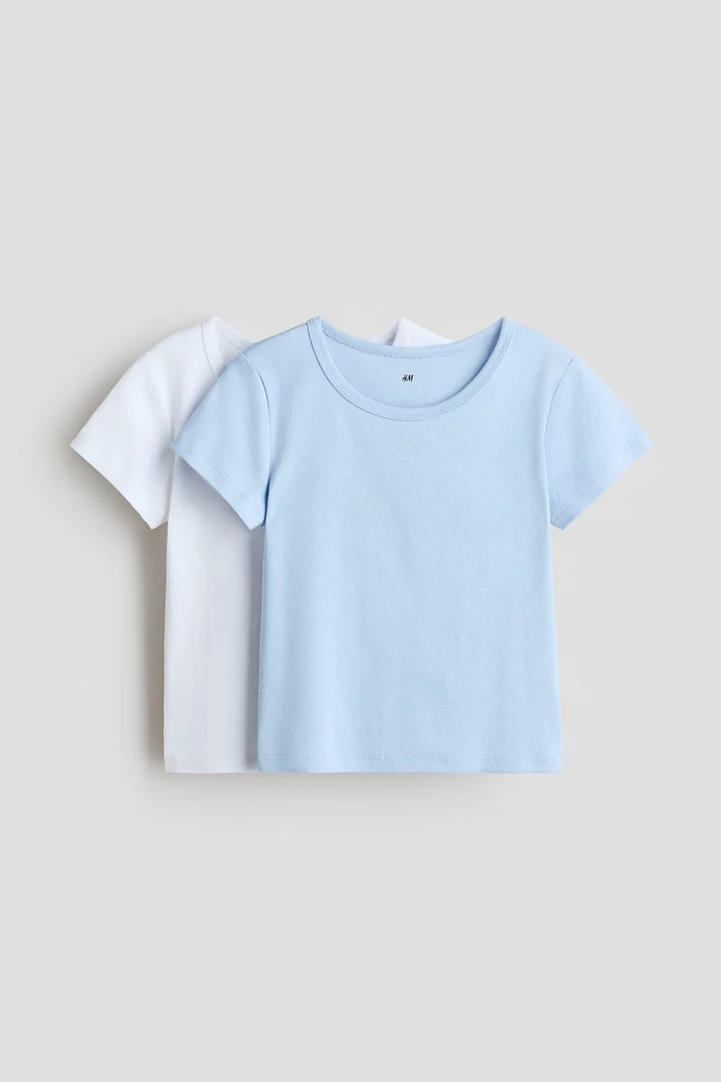 اتش اند ام بلوزات قطنية - عبوة من 2